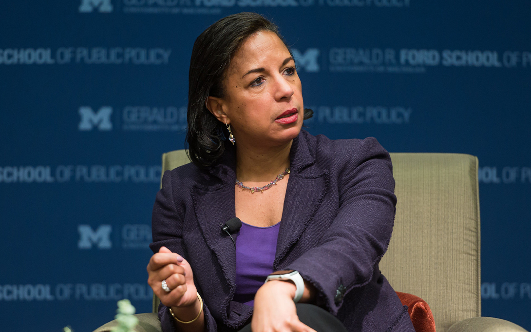 Ambassador Susan Rice visits the Ford School on MLK Jr. Day