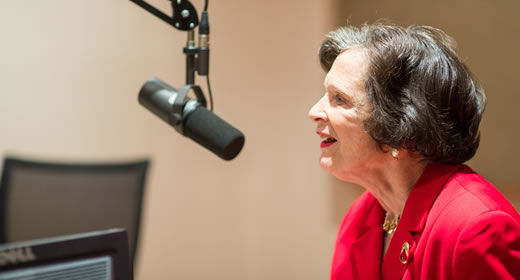 On NPR’s “Marketplace,” Marina Whitman talks free trade history and shortfalls