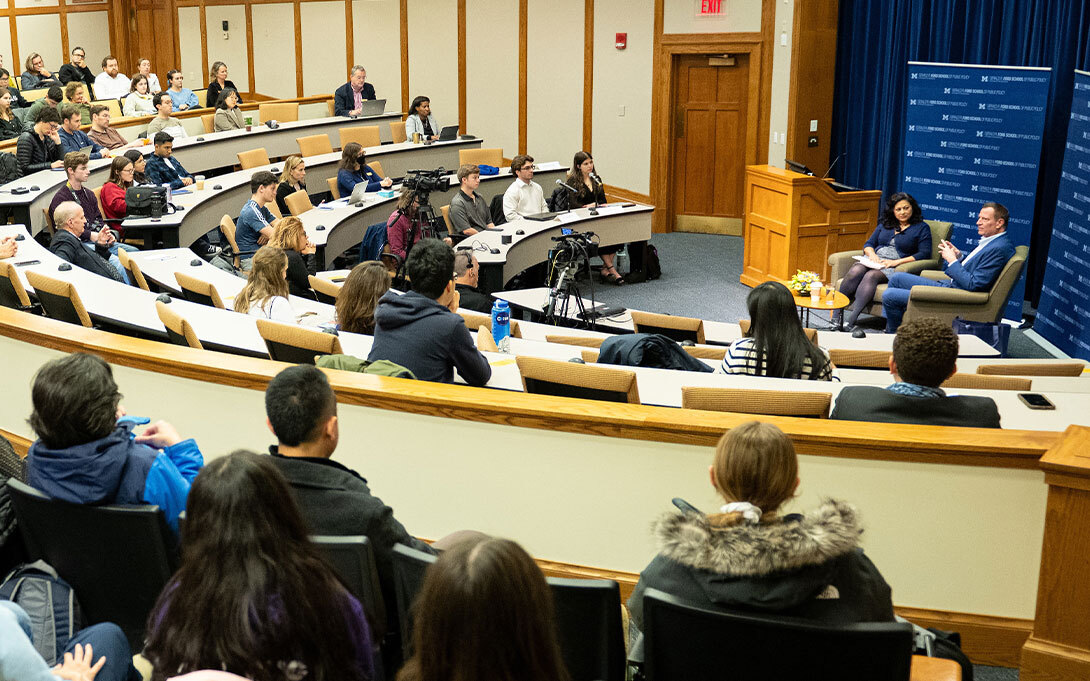 Announcing the Ford School Fall Events Schedule