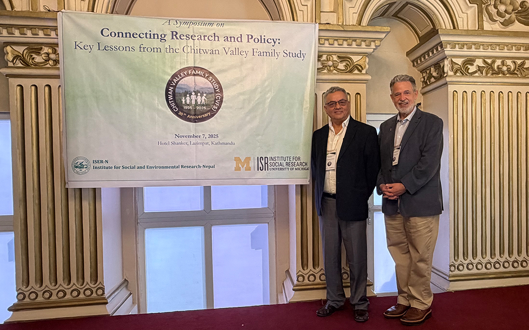 All in the family: U-M expert reflects on 5 decades focused on Nepal, from youth to leading 30-year study