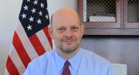 Please welcome U.S. State Department Diplomat in Residence Andrew (Drew) Mann
